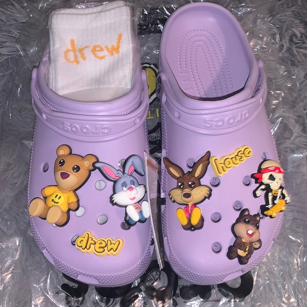 NEW Justin Bieber (DREW) crocs!